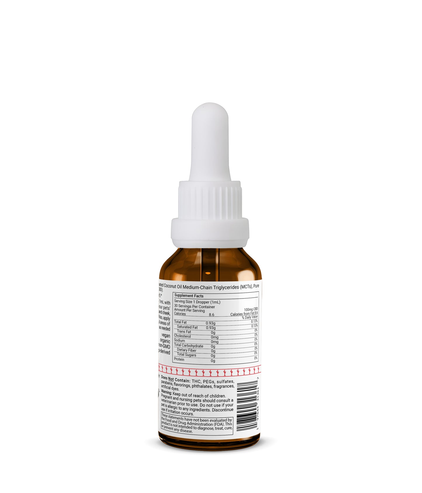 Pets CBD Tincture 3000mg